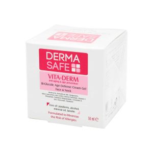 کرم ژل ضد چروک مدل VITADerm (50) میل درماسیف